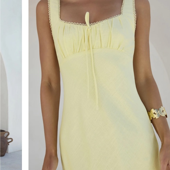 Fortunate One Lemon Squeeze Maxi Dress - Picture 1 of 7